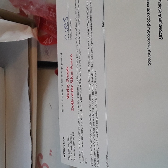 Shirley Temple "Heidi" Doll from Danbury Mint., Silver Screen Dolls - Picture 5 of 11